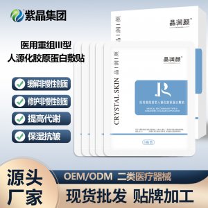 二類(lèi)器械醫(yī)用重組III型人源化膠原蛋白OEM代加工