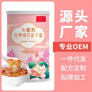早餐營(yíng)養(yǎng)代餐罐裝水果蓮藕粉oem代加工