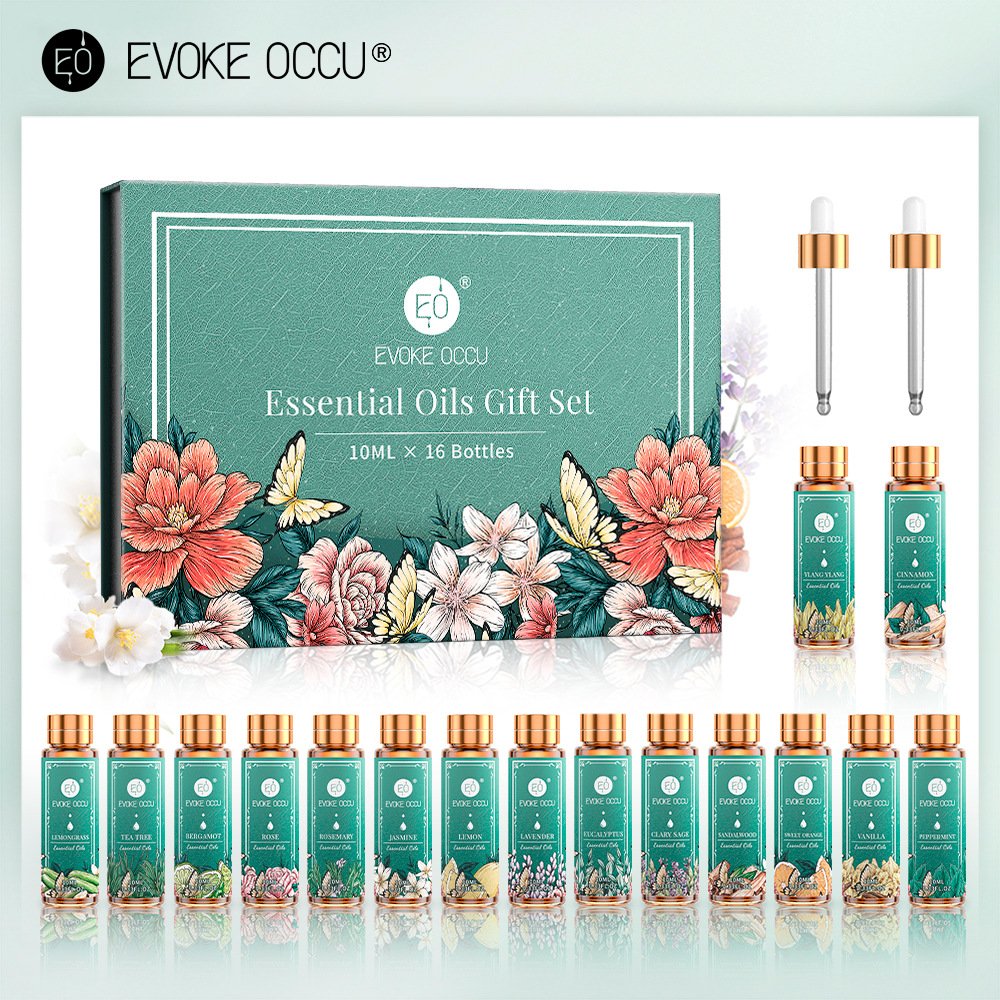 EVOKE OCCU香薰精油16支裝10ml加濕器擴(kuò)散OEM代工廠