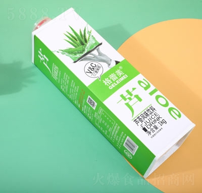 格蕾美方盒蘆薈風味飲料代理1kgOEM代加工