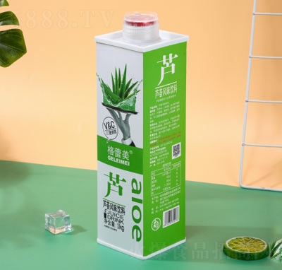 格蕾美方盒蘆薈風味飲料招商1kgOEM代加工