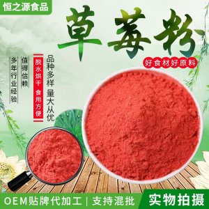 脫水草莓粉 烘焙，冰淇淋，奶茶制作用原料粉 現(xiàn)貨供應(yīng)散裝草莓粉