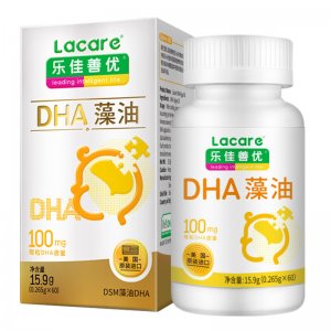 樂佳善優(yōu)DHA藻油兒童60粒裝0歲以上適用