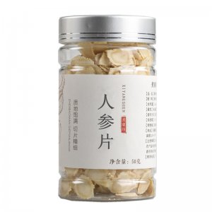 人參片切片 泡酒料 花旗參50克瓶裝 西洋參 抖音熱賣品批發(fā)代發(fā)
