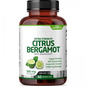 佛手柑膠囊膽固醇支持柑橘類黃酮citrus bergamot cardiovascular