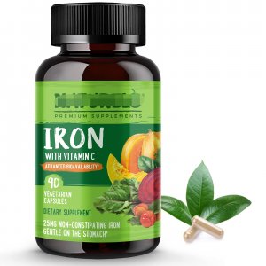 IRON WITH VITAMIN C 膠囊貼 牌O EM美國保健品跨出口一件代發(fā)