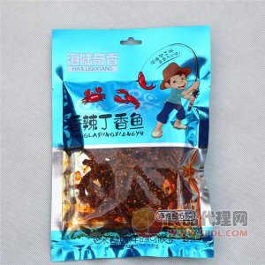 海陸奇香香辣丁香魚(yú)50g代加工