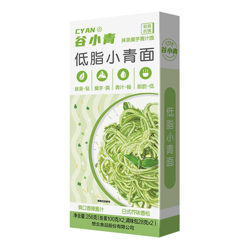 谷小青特色抹茶青汁面哪里有代加工-專業(yè)谷小青特色抹茶青汁面oem代加工實(shí)力大廠
