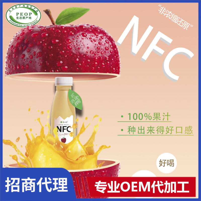 紅石溝 非濃縮還原NFC蘋果汁代加工 鮮果榨取蘋果汁現(xiàn)貨批發(fā)