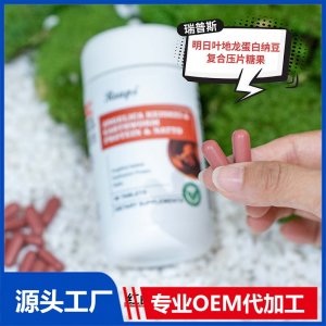 Reaps瑞普斯明日葉地龍蛋白納豆復合壓片糖果