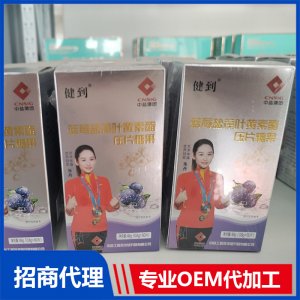 藍(lán)莓鹽藻葉黃素酯壓片糖果OEM代加工 壓片糖果加工定制源頭工廠