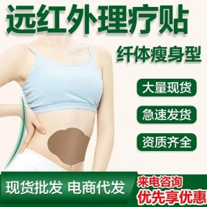 源頭廠家定制瘦身巴布艾草貼牌OEM遠(yuǎn)紅外理療貼家直供醫(yī)院診所