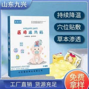 九興 醫(yī)用退熱貼 感冒寶寶發(fā)燒成人物理降溫 醫(yī)院診所藥店均可操作